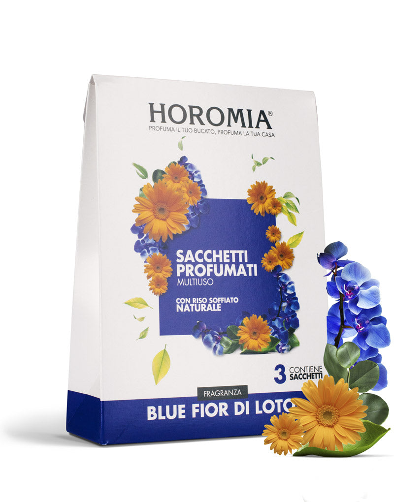 Horomia Geurzakjes Blue Fior di Loto 3-pack