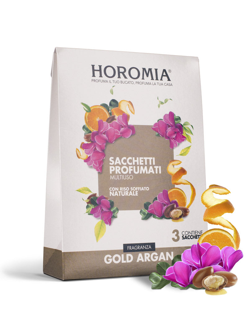 Horomia Geurzakjes Gold Argan 3-pack